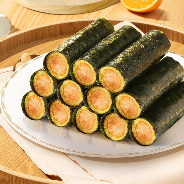三只松鼠 咸蛋黄海苔卷箱装酥脆夹心海苔蛋卷日常休闲健康零食