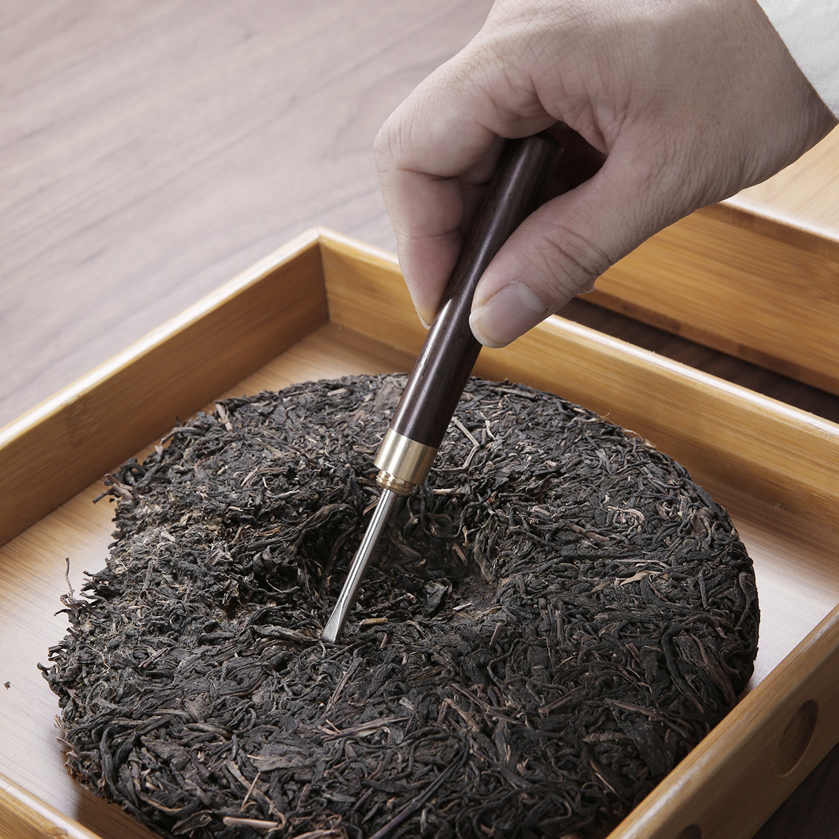 实木手工普洱茶针茶刀茶锥茶饼撬茶工具功夫茶具茶道配件