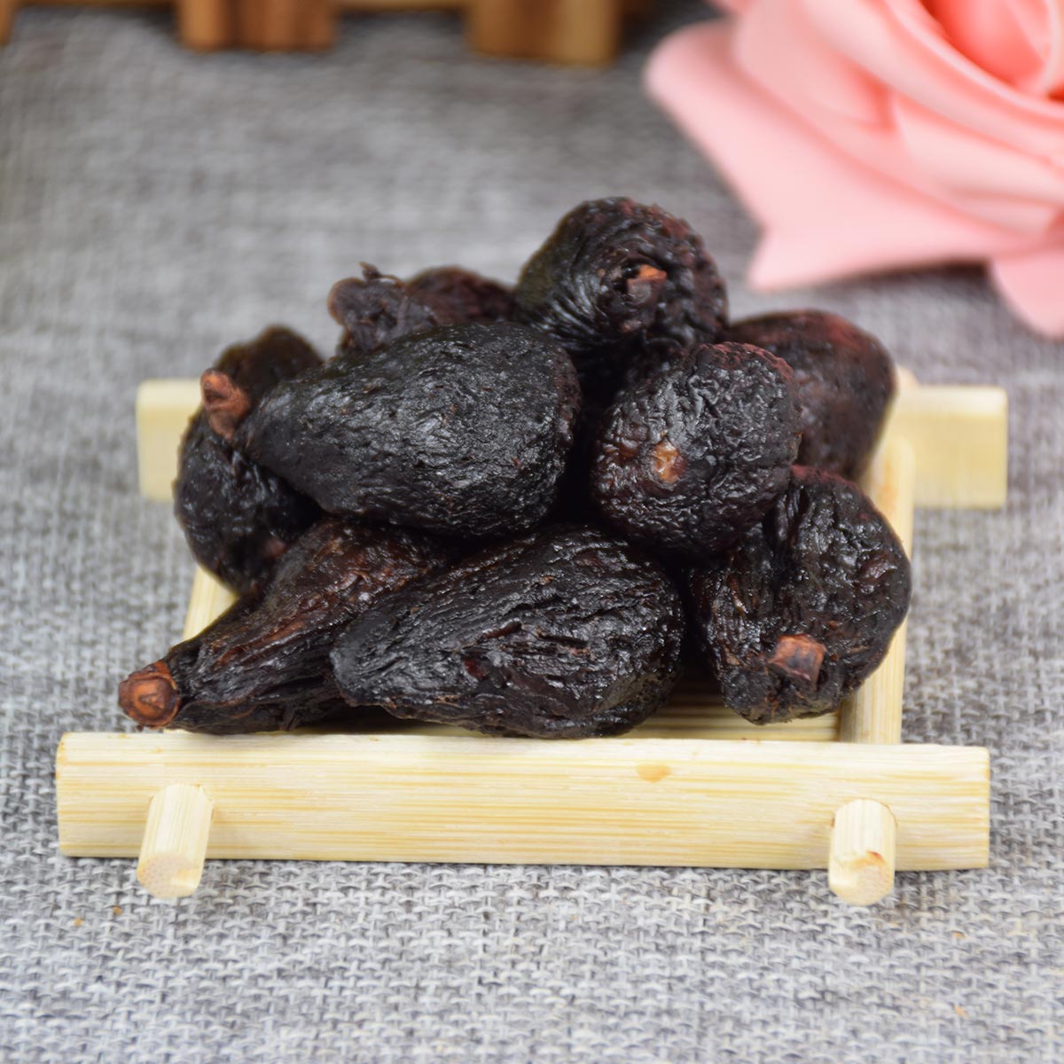 欧纳丘黑色教士无花果干250g 台湾原装进口干果休闲零食