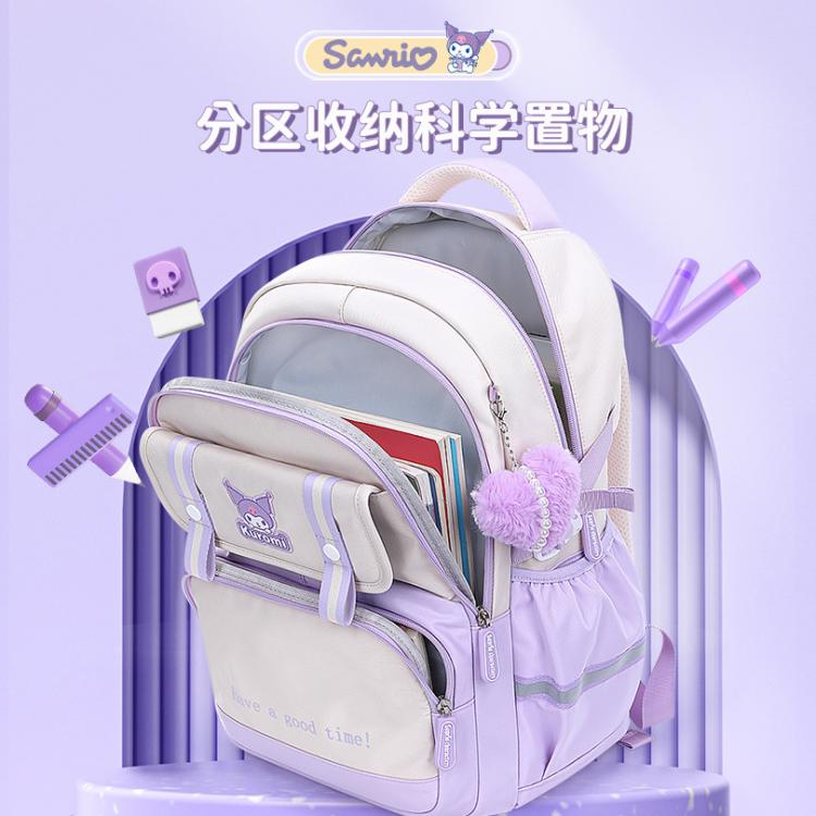 HELLO KITTY 【儿童书包】新款学生可爱儿童书包护脊双肩包女童1-6年级书包