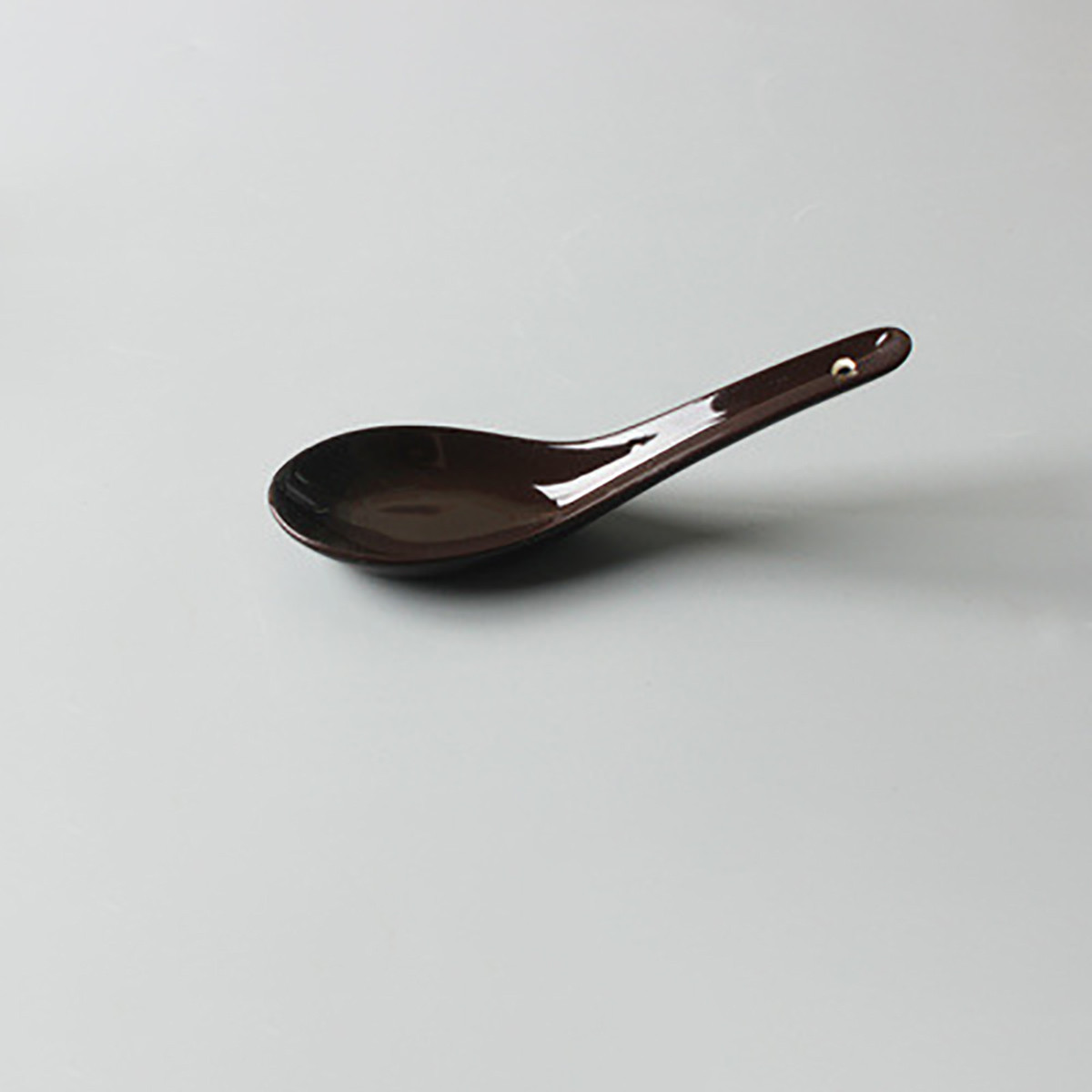 糖果色陶瓷勺子个性彩色小汤勺家用