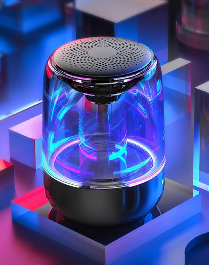 手机无线蓝牙音箱七彩灯低音炮小音响迷你户外车载3d环绕发光