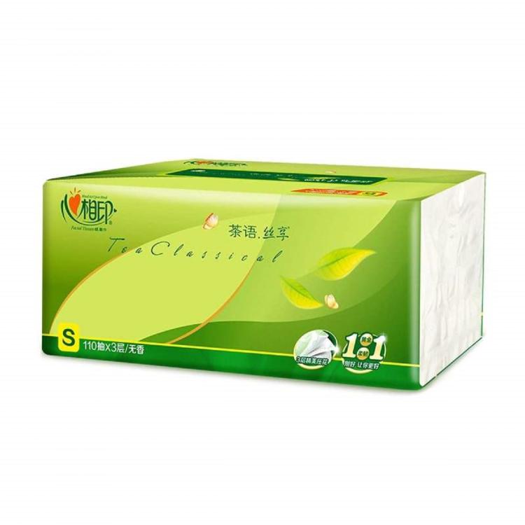 心相印 抽纸【开学季】茶语丝享3层660抽干湿两用柔厚亲肤纸巾 图 4
