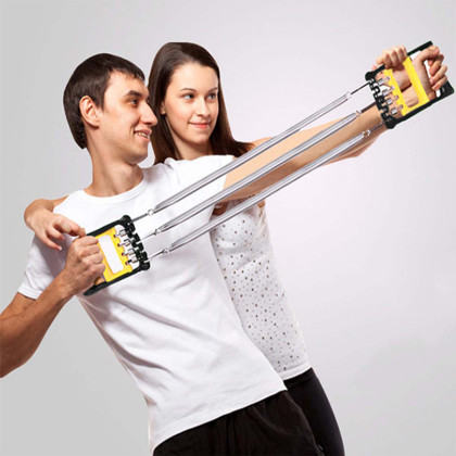 拉力器扩胸器男弹簧训练手臂胸肌锻炼器材多功能运动家用拉簧健身