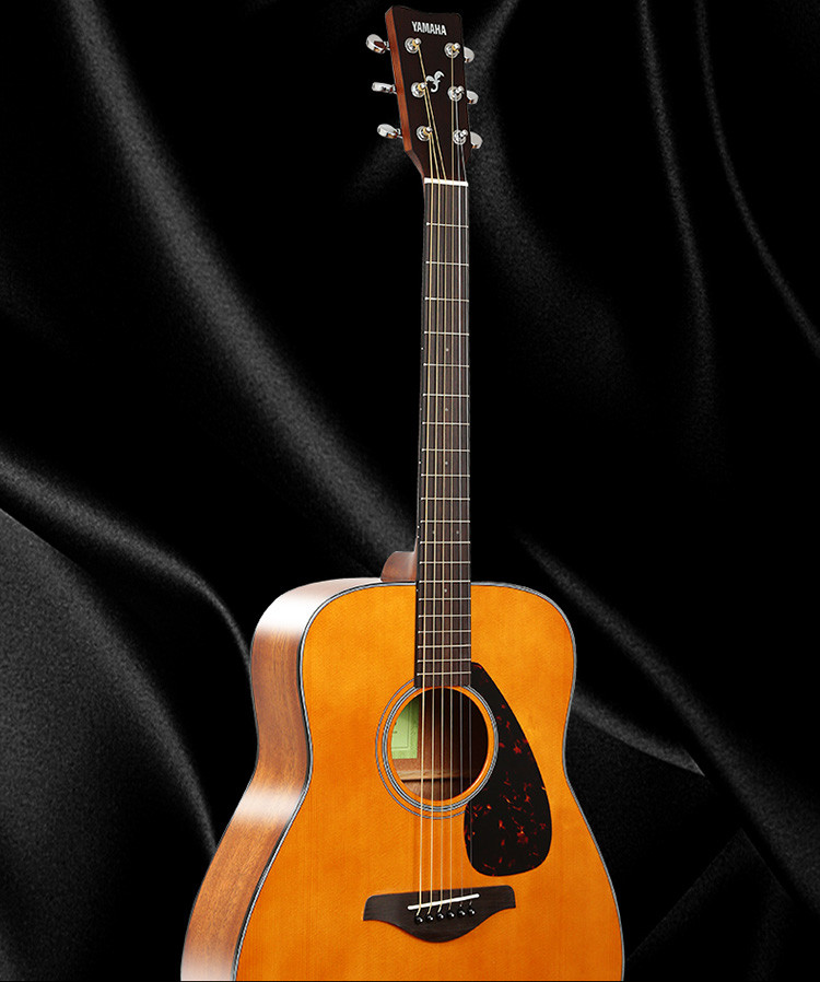 雅马哈fg800vn美国型号单板民谣吉他复古色亮光41英寸