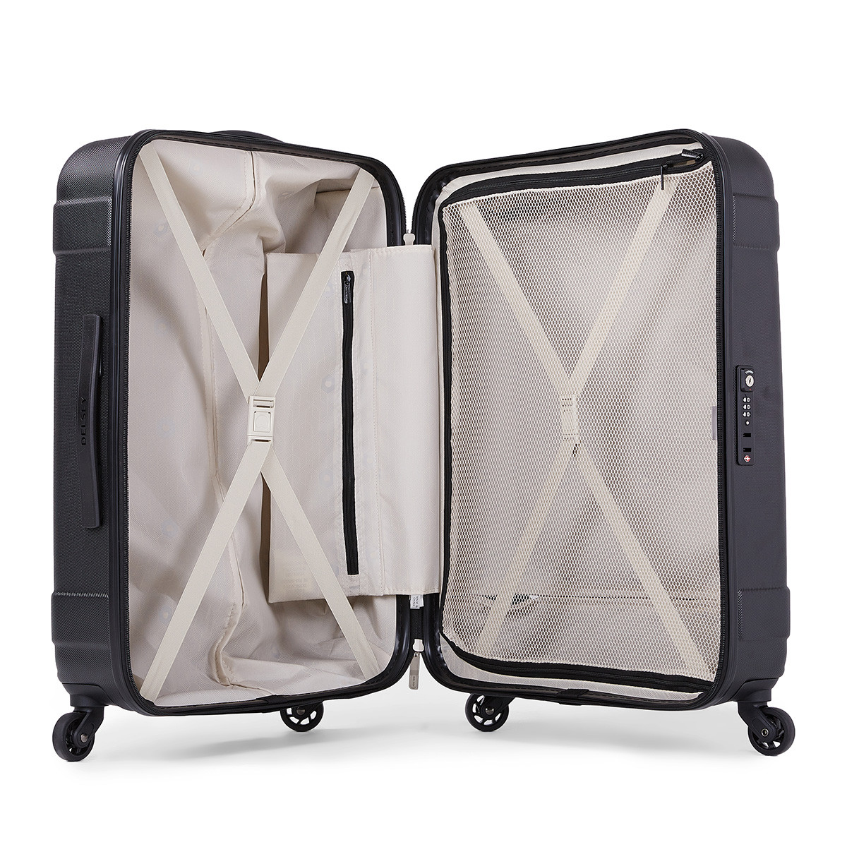 法国大使 多分层拉杆行李箱 超轻密码箱防爆拉链旅行箱3036