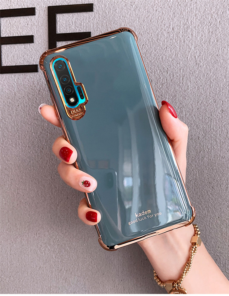 适用华为nova6手机壳5g版女款高档nova6软硅胶保护套全包防摔气囊