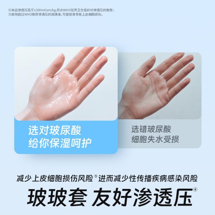 杜蕾斯 避孕套玻尿酸超薄水润安全套超滑男女性用品成人日用夫妻