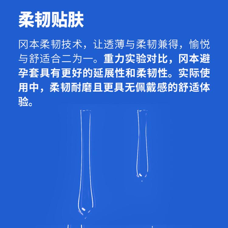 冈本 【001超薄聚氨酯】避孕套水润安全套男用女性情趣成人计生用品