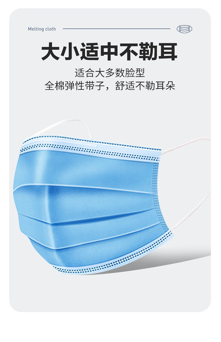 灭菌级】医用外科口罩一次性口罩医生用医护三层医科外用医疗