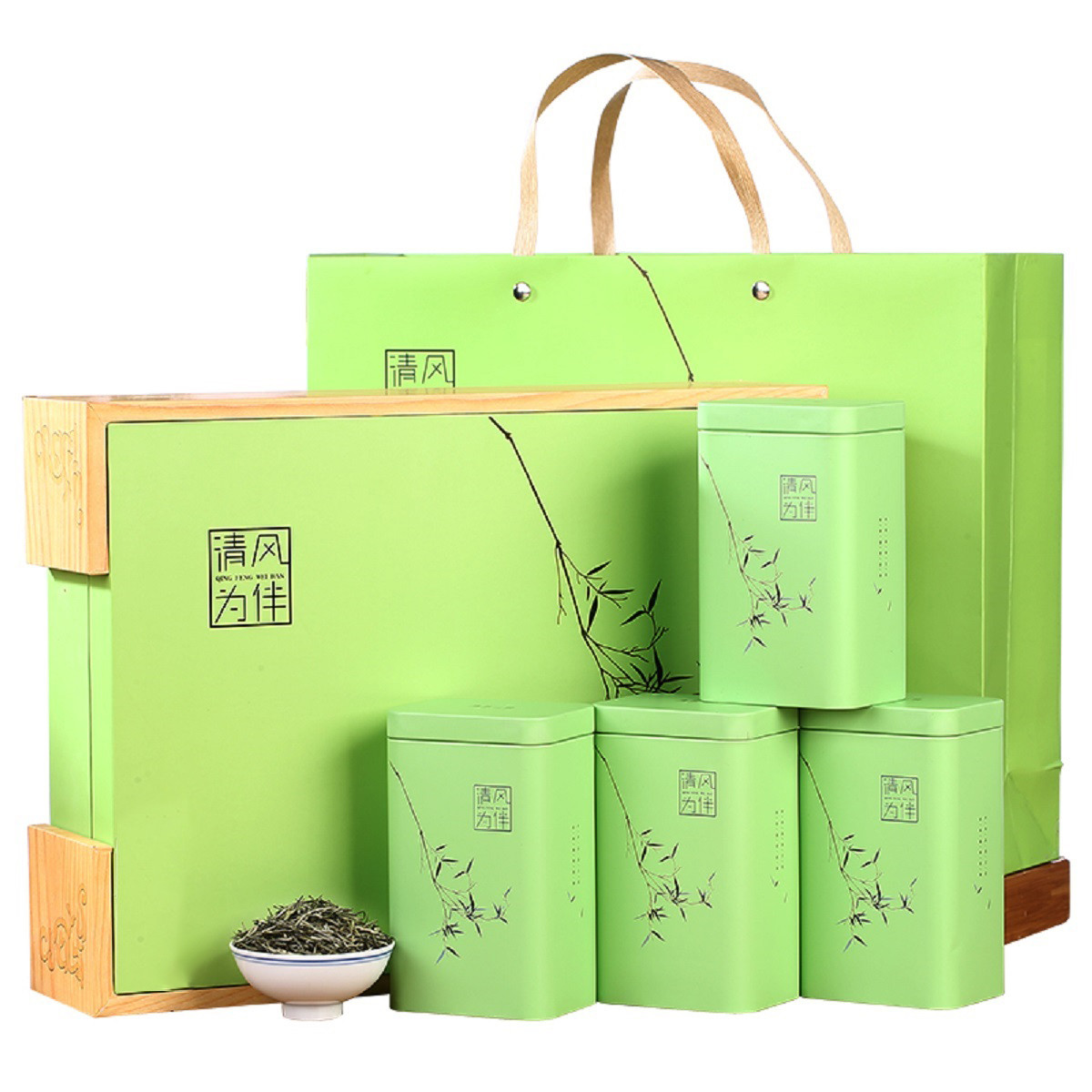 新茶毛尖高档礼盒装茶叶绿茶明前新春茶500g