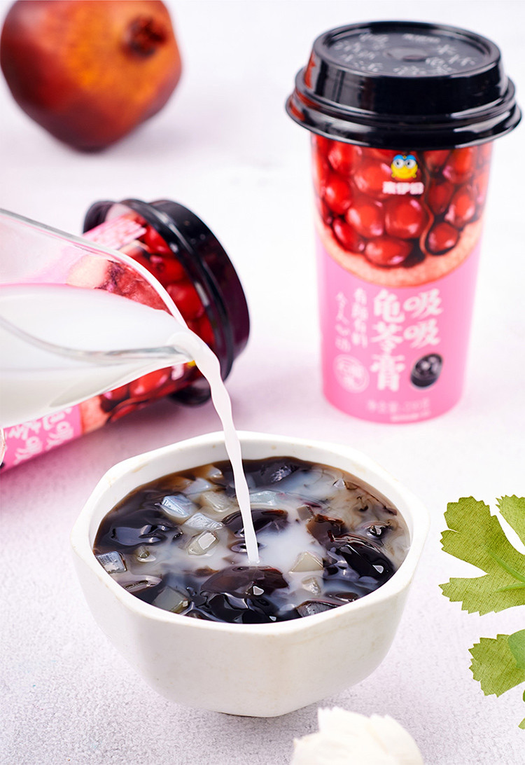 来伊份红石榴味杯装龟苓膏460g(2杯装)