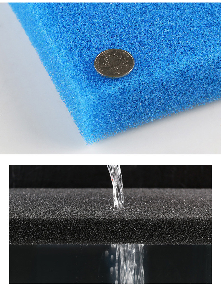 加厚生化棉鱼缸净水 过滤材料 水族箱硝化细菌净化黑色过滤棉