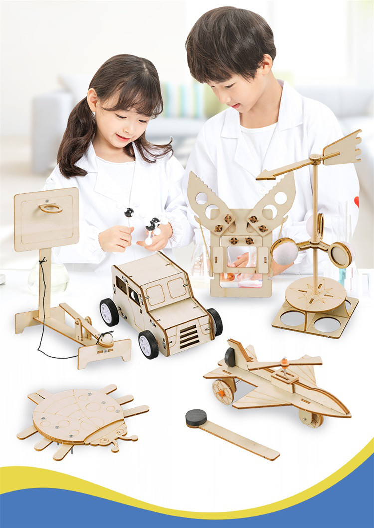 儿童科学实验套装物理小学生玩具手工diy制作益智玩具男孩8岁