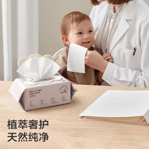 bc babycare 湿巾婴儿手口加厚成人可用湿纸巾80抽*3包 图片 7