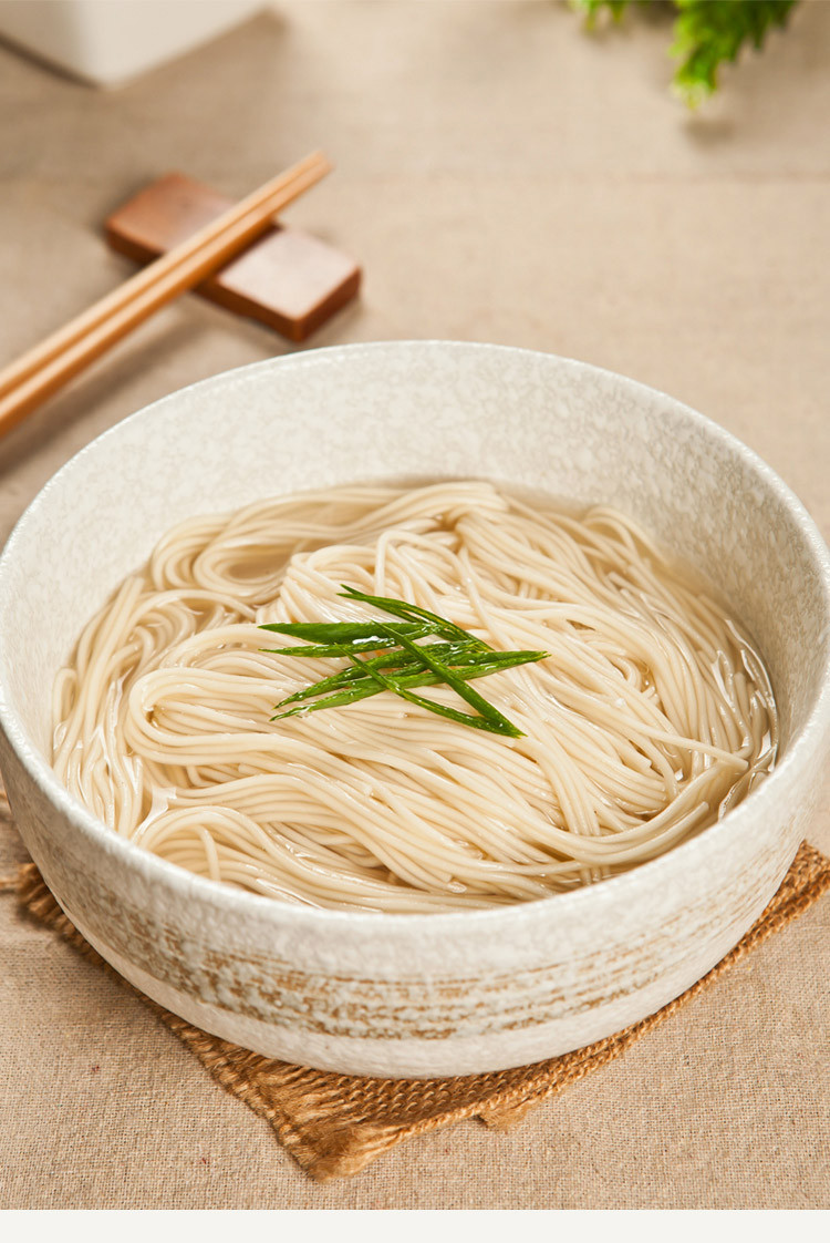 陈克明高筋细圆挂面银丝面冷面龙须面手工一箱整箱面条500*2