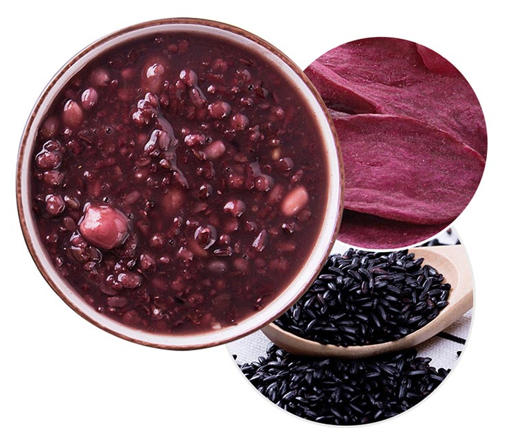 十月稻田 紫薯黑米粥 750g*2