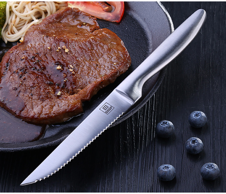 ssgp 优雅时尚西餐牛排刀不锈钢加厚餐刀
