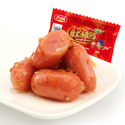 力诚台式小香肠24g奥尔良脆骨小香肠休闲即食香肠肉枣肠零食小吃