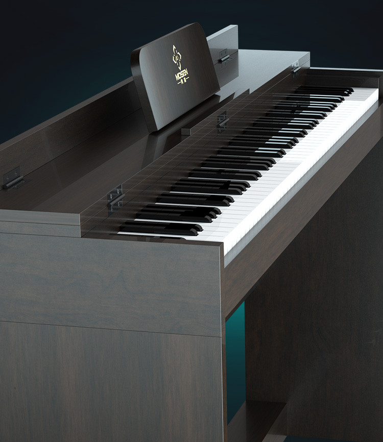 莫森智能电钢琴电子琴ms103/188初学儿童成人重锤88键重力度