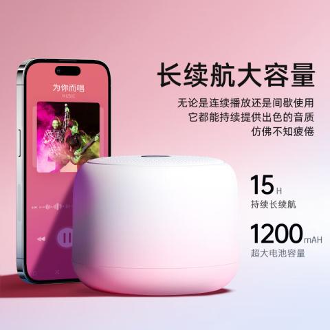 惠普 【当日发货】新款无线蓝牙音响高音质迷你便携户外小音箱重低音炮 图片 2
