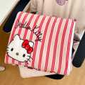 HELLO KITTY 三丽鸥正版授权高克重卡通牛奶绒毛毯多功能毯子盖毯