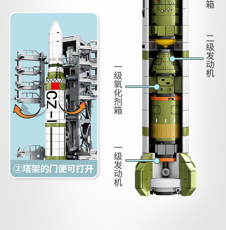 [爆款]正版授权兼容乐高积木男孩玩具航空火箭拼装儿童益智礼物
