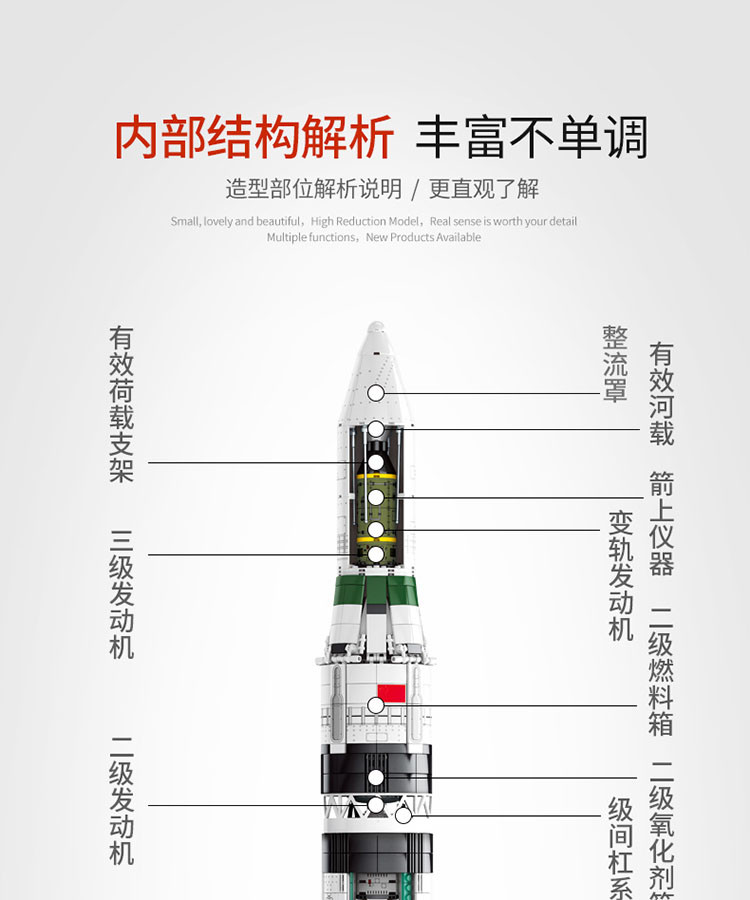 乐高大颗粒火箭教案图片