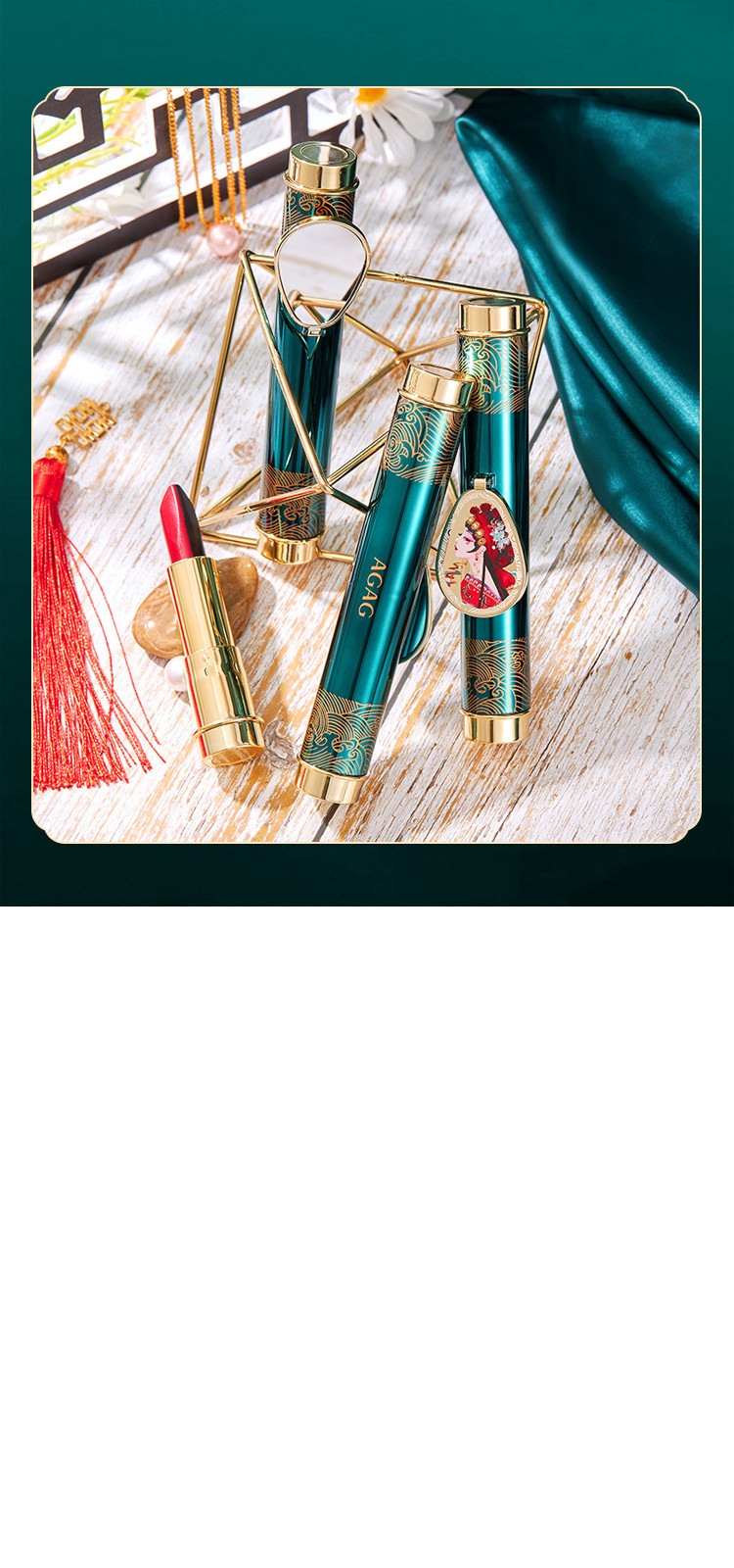 国潮千娇百媚十色口红双管哑光持久不易脱妆一支10色国潮唇膏