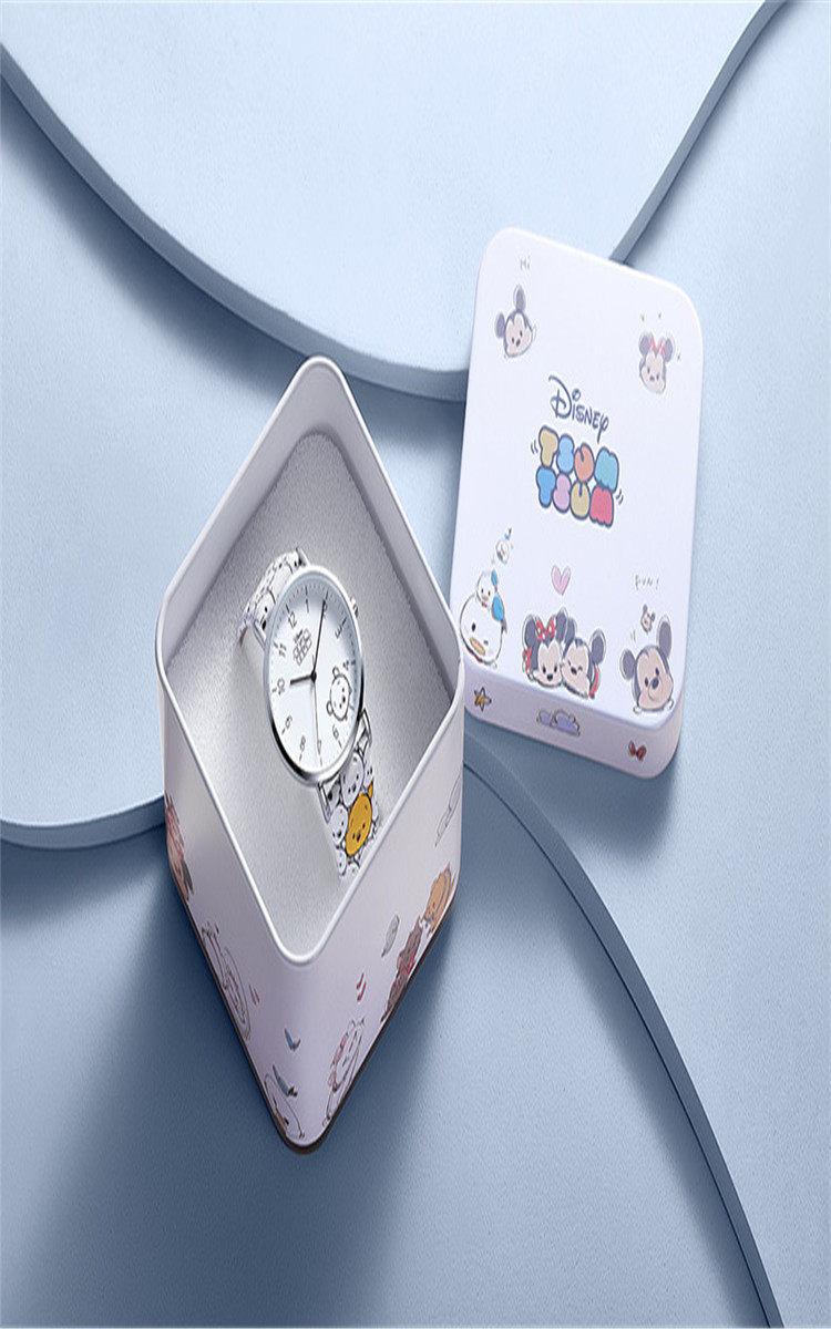 disney 卡通小猪可爱形象电子表 可爱女孩学生小表盘腕表