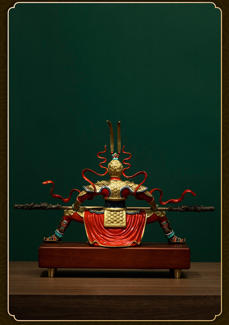 斗战胜佛孙悟空纯铜摆件办公室客厅创意摆件家居书房摆设开业礼品