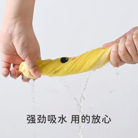 洁丽雅 纯棉毛巾全棉儿童毛巾柔软亲肤强吸水舒适家用宝宝小面巾擦脸巾 图片 7