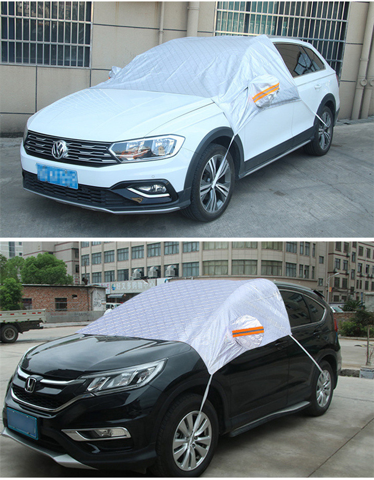 汽车防晒隔热遮阳挡帘前挡风玻璃罩车窗遮挡布风挡前档车用遮光板