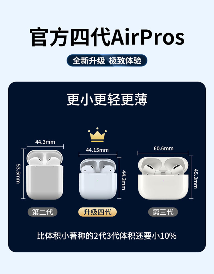 雅蘭仕 藍牙耳機運動迷你無線耳機半入耳式適用於蘋果華為安卓