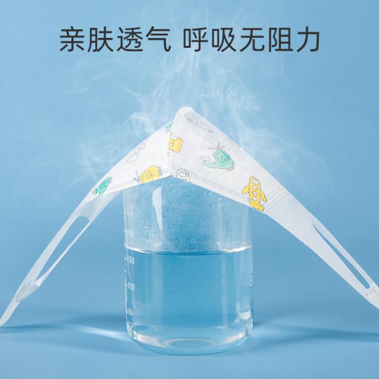 贝肽斯 【一次性婴幼儿儿童口罩3-6岁】宝宝专用独立包装宽耳挂不勒耳