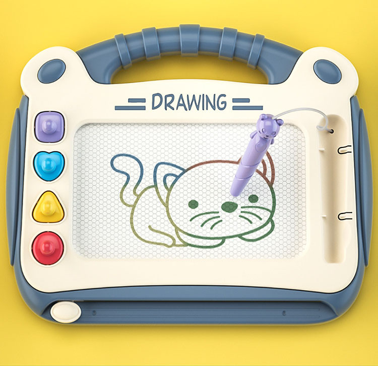 儿童画画板磁力彩色涂鸦磁性家用小孩幼儿玩具宝宝可擦写字绘画板