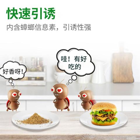 郁康 蟑螂药家用室内灭蟑饵剂蟑螂克星药小强大小杀蟑螂除蟑一扫净 图片 6