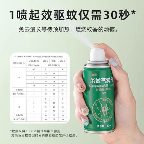 郁康 官方驱蚊喷雾家用蚊香液正品灭蚊气雾剂旗舰店 图片 5