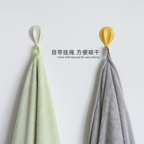 洁丽雅 浴巾家用吸水不易掉毛男女学生宿舍可穿裹珊瑚绒大浴巾 图片 9