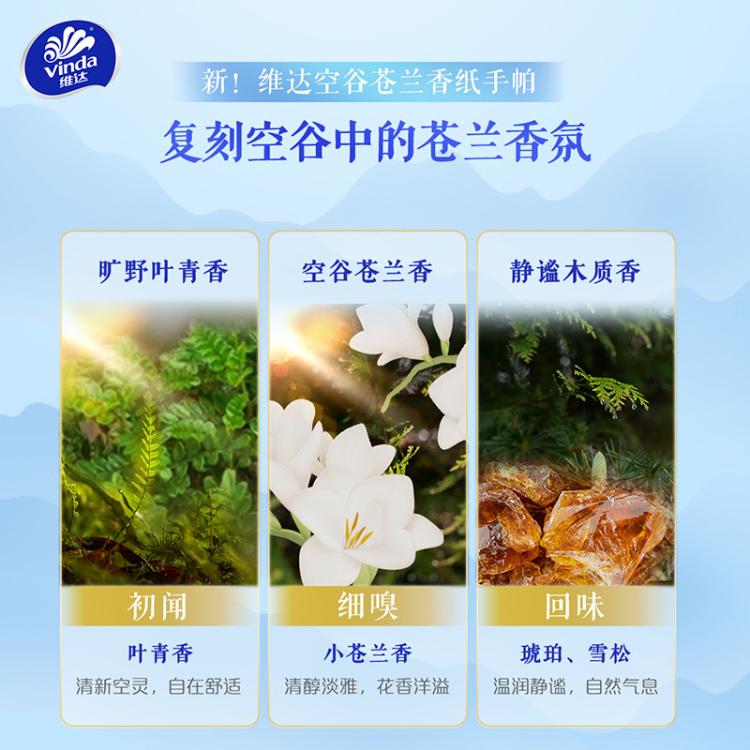 维达 【手帕纸7.1起任选】维达超韧4层小包纸巾便携迷你餐巾纸学生上学