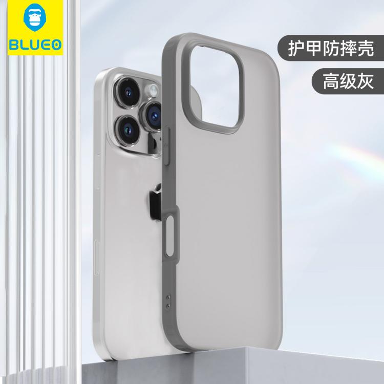 蓝猩先生 苹果16手机壳护甲防摔iphone16pro保护套15Promax全包plus磨砂 图 2