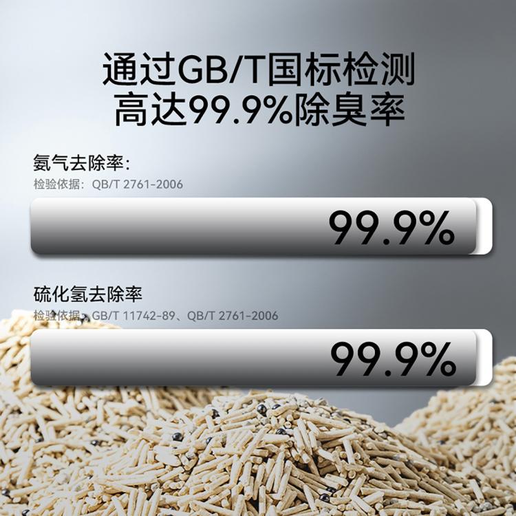 神经猫 【强效除臭】活性炭六合一混合猫砂豆腐砂活性炭膨润土混合猫砂