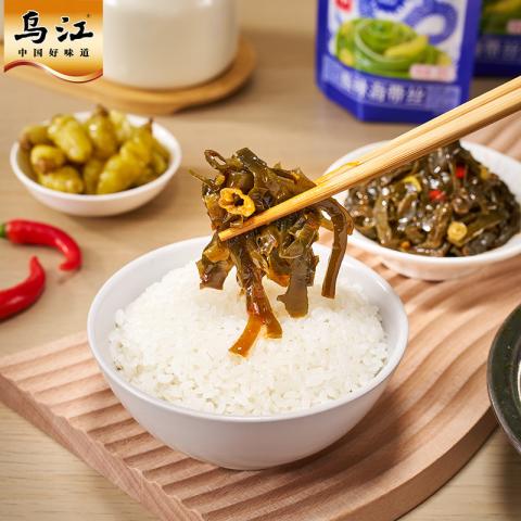 乌江 [20袋]乌江下饭菜30g外婆菜酸菜酸辣海带丝酸辣豇豆组合600g咸菜 图片 5