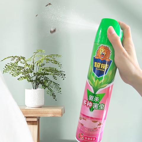 超威 杀虫喷雾剂灭蚊子蚂蚁苍蝇跳蚤蟑螂药气雾神器玫瑰花香 图片 4