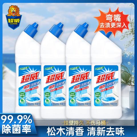 超威 洁厕净强效去垢洁厕精洁厕灵马桶厕所清洁剂洁厕液除菌去异味 图片 2
