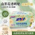 活力28 山茶花除菌抗菌内衣宝宝衣物可用天然植油洗衣皂肥皂2块装