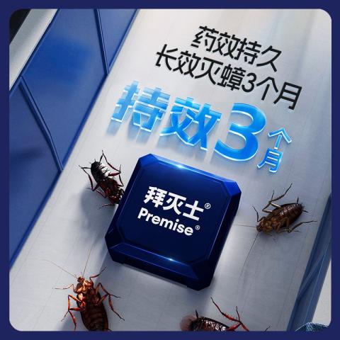 拜灭士 【孩宠家庭安心用】拜耳蟑螂屋杀蟑饵剂室内全窝端诱杀大小蟑螂 图片 4