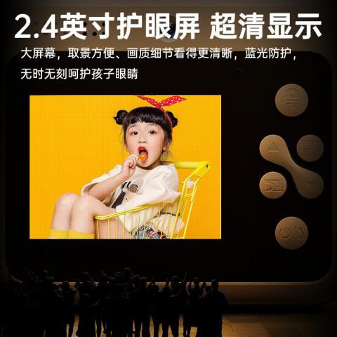 影巨人 2026新款拍立得儿童相机可拍照打印直接出照片彩色玩具女生日礼物 图片 4
