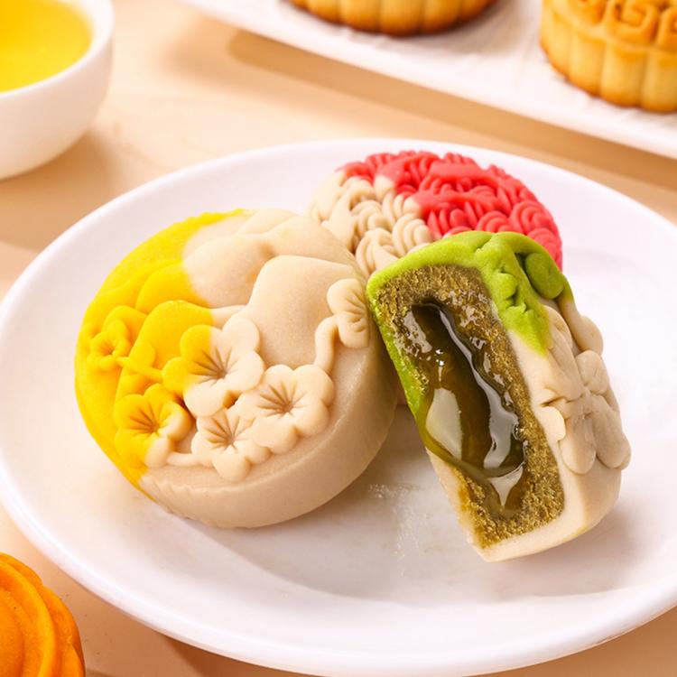刻凡 【中秋前后旺季时效或有延迟，请提前下单】广式月饼流心月饼320g 图 5