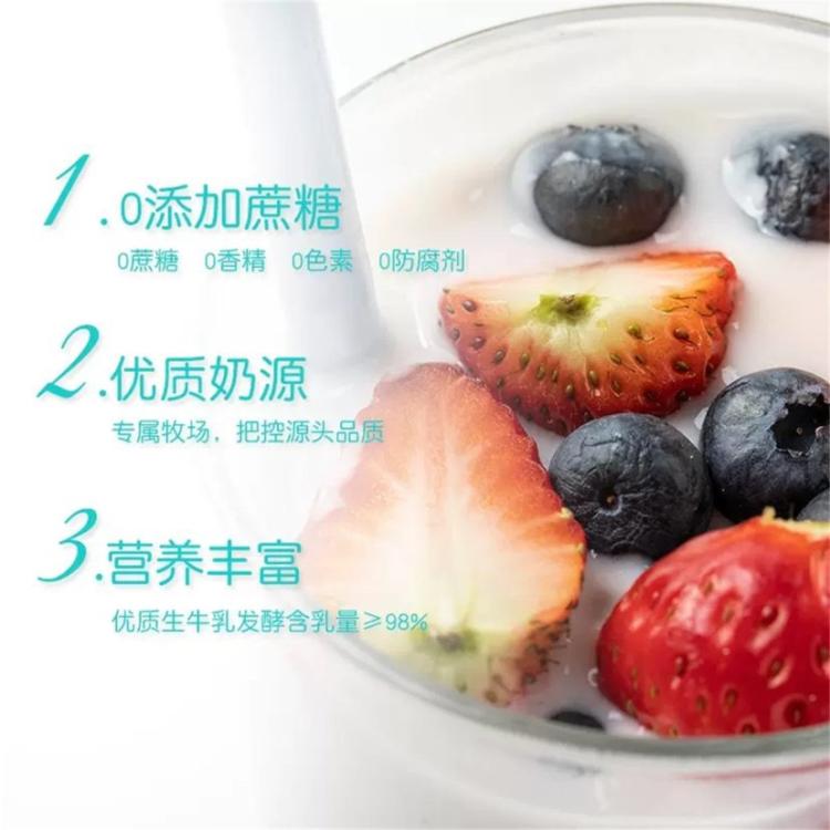 君乐宝 【选40袋】简醇酸奶0添加蔗糖100g*10袋装营养早餐奶